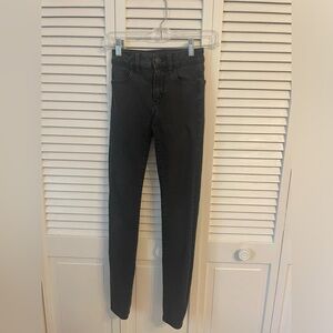 Black High rise American Eagle Jeggings Size 00
